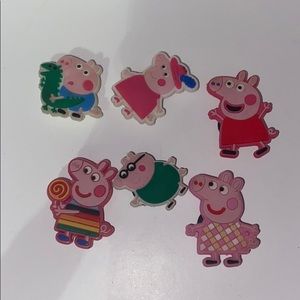 peppa pig croc jibitz